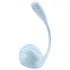 Satisfyer - œuf vibrant connecté - silicone lisse - bleu
