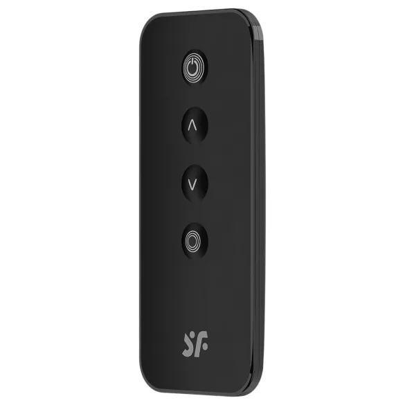 Satisfyer - œuf vibrant télécommandé - nervuré - noir