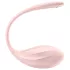 Satisfyer - oeuf vibrant télécommandé - rainuré - silicone rose