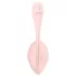 Satisfyer - oeuf vibrant télécommandé - rainuré - silicone rose