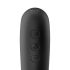 Satisfyer Dual Kiss - vibromasseur rechargeable vagin et clitoris (noir)