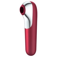   Satisfyer Dual Love - vibromasseur clitoridien et vaginal connecté - rouge