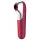 Satisfyer Dual Love - vibromasseur clitoridien et vaginal connecté - rouge
