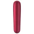 Satisfyer Dual Love - vibromasseur clitoridien et vaginal connecté - rouge