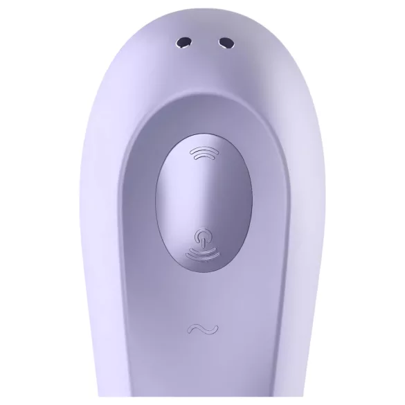Satisfyer Dual Pleasure - stimulateur sucette et vibromasseur 2en1 - violet