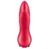 Satisfyer - Plug anal vibrant perlé - silicone rouge