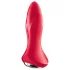 Satisfyer - Plug anal vibrant perlé - silicone rouge