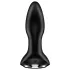 Satisfyer - plug anal vibrant perlé - silicone noir