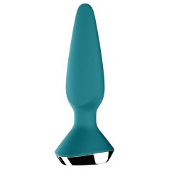   Satisfyer Plug-ilicious 1 - plug anal vibrant connecté - silicone vert