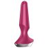 Satisfyer Plug-ilicious 2 - Plug anal intelligent (rouge)