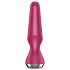 Satisfyer Plug-ilicious 2 - Plug anal intelligent (rouge)