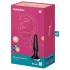 Satisfyer Plug-ilicious 2 - Vibromasseur anal contrôlé par application (noir)