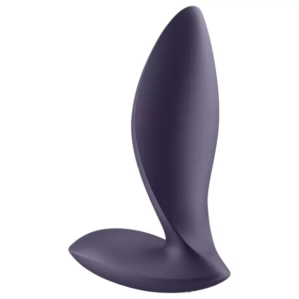 Satisfyer - plug anal vibrant connecté - silicone violet