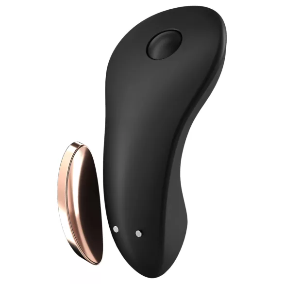 Satisfyer Little Secret - vibromasseur clitoridien connecté étanche - noir