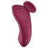 Satisfyer - vibromasseur de culotte connecté étanche - rouge