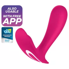   Satisfyer Top Secret - Vibromasseur contrôlé par application (rose)