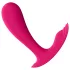 Satisfyer Top Secret - vibromasseur connecté double moteur - silicone rose