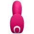 Satisfyer Top Secret - vibromasseur connecté double moteur - silicone rose