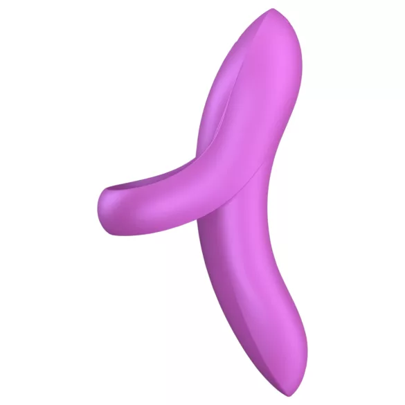 Satisfyer Bold Lover - vibromasseur doigt rechargeable étanche - rose