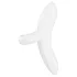 Satisfyer Bold Lover - stimulateur de doigt vibrant rechargeable étanche blanc