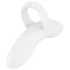 Satisfyer Bold Lover - stimulateur de doigt vibrant rechargeable étanche blanc