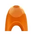 Satisfyer Candy Cane - vibromasseur double étanche rechargeable - orange
