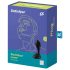 Satisfyer Backdoor Lover - vibromasseur anal étanche rechargeable (noir)