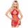 Penthouse - Babydoll en dentelle avec tanga - rouge - M/L