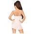 Penthouse Séduction Décontractée - nuisette dentelle et string (blanc) - L/XL
