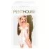 Penthouse - ensemble babydoll transparent à fleurs - blanc - M/L