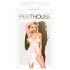 Penthouse Sweet Beast - ensemble babydoll rose (blanc) - L/XL