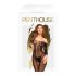 Penthouse Dreamy Diva - Combi-pantalon Carmen à zigzag (noir)