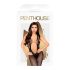 Penthouse - body ouvert sexy - résille noire - XL