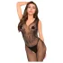Penthouse Wild Catch - body résille sans manches - noir