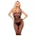 Penthouse Dirty Mind - combinaison résille ouverte - noir - XL