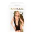 Penthouse - robe résille mini sexy - noir