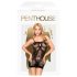 Penthouse Above & Beyond - Robe résille noire (séduisante)