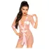 Penthouse Midnight Mirage - peignoir en satin et string (rose)