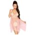 Poupée Coquine Penthouse - robe en dentelle et string (rose) - L/XL