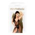 Penthouse Best Forplay - Body en Dentelle avec Écharpe en Tulle (Noir) - M/L