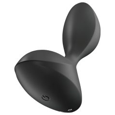   Satisfyer Sweet Seal - plug anal vibrant connecté - silicone noir