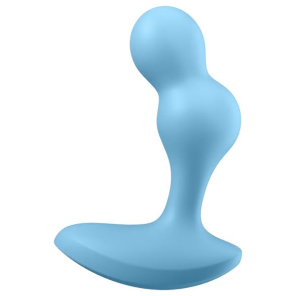 Satisfyer - Plug anal vibrant connecté - silicone bleu