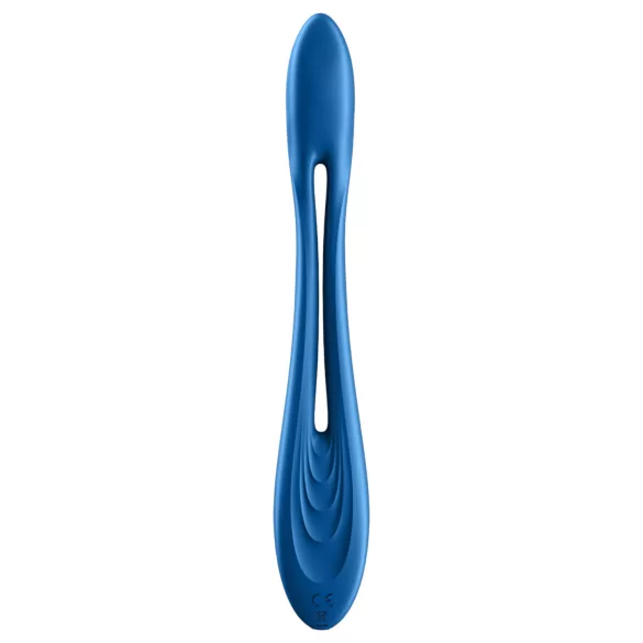 Satisfyer - vibromasseur couple flexible rechargeable - silicone bleu
