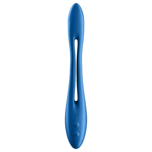 Satisfyer - vibromasseur couple flexible rechargeable - silicone bleu
