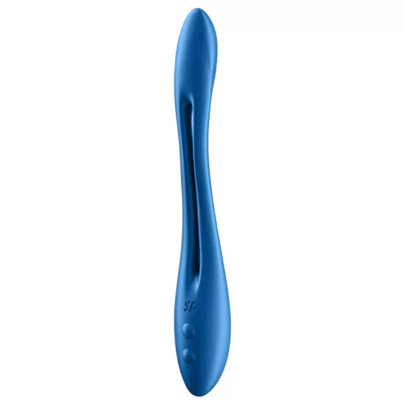 Satisfyer - vibromasseur couple flexible rechargeable - silicone bleu