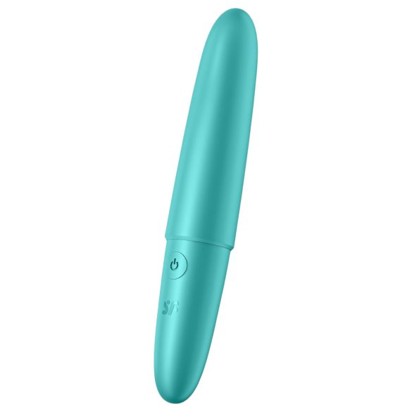 Satisfyer - mini vibromasseur waterproof - turquoise
