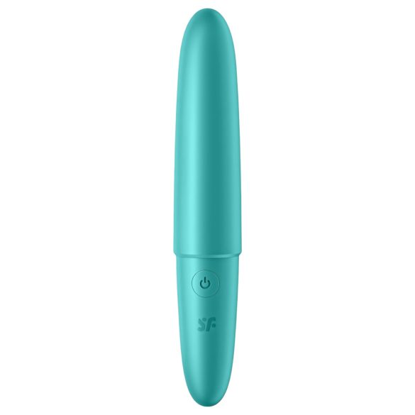 Satisfyer - mini vibromasseur waterproof - turquoise