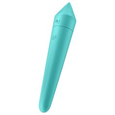   Satisfyer - mini vibromasseur étanche connecté - Ultra Power Bullet 8 - vert