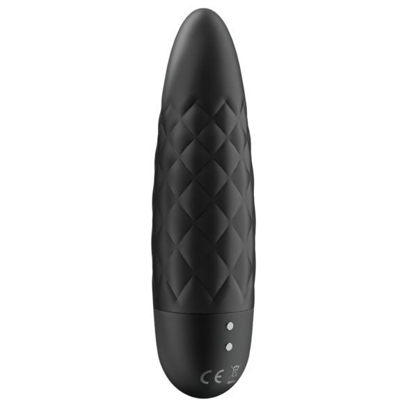 Satisfyer - mini vibromasseur bullet puissant étanche - noir