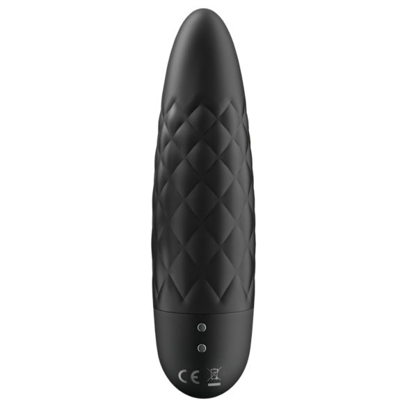 Satisfyer - mini vibromasseur bullet puissant étanche - noir